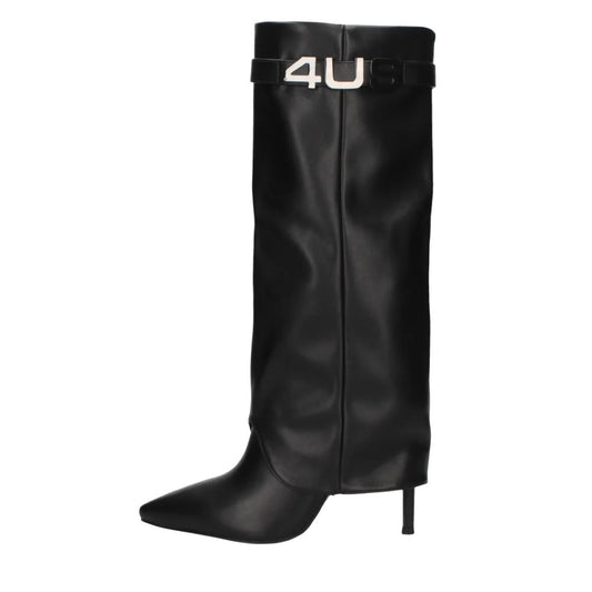 4US stivale alto gambale sceso