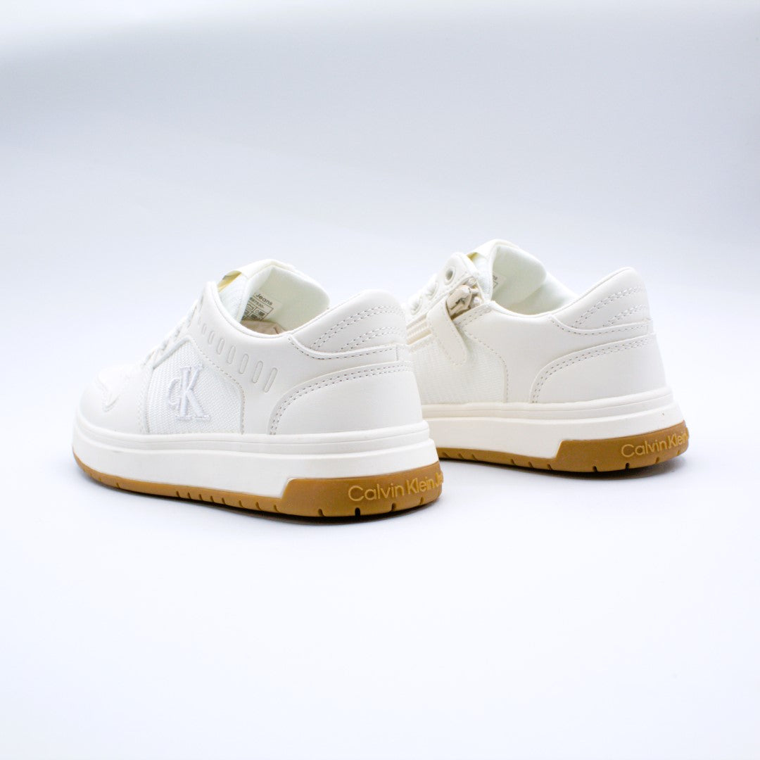 Calvin Klein sneakers bassa beige