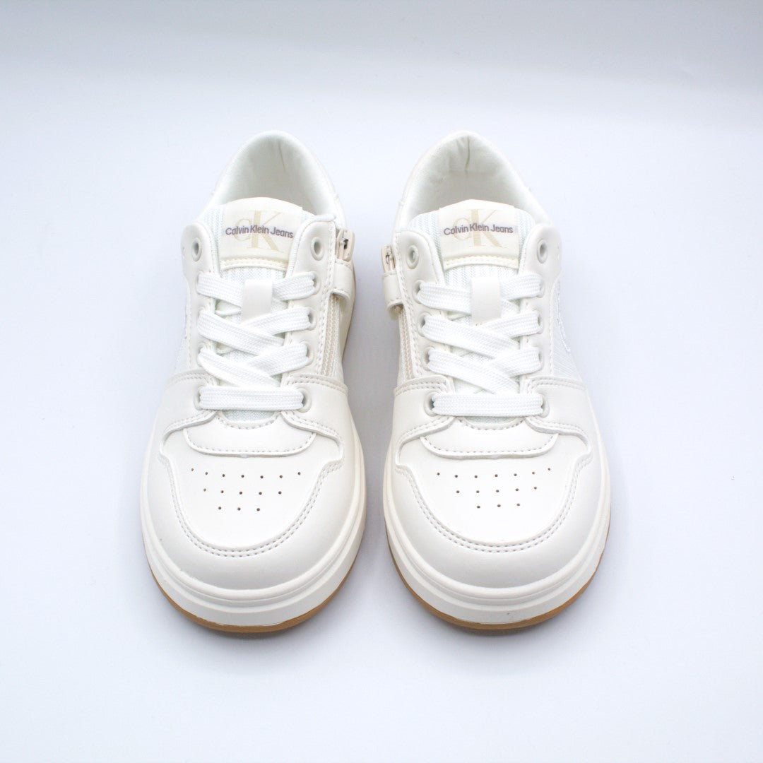Calvin Klein sneakers bassa beige