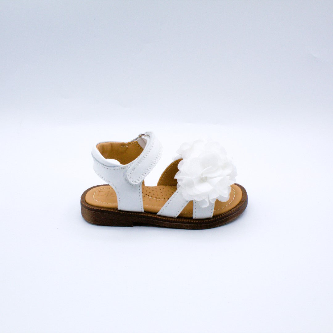 Dianetti sandalo fiore bianco
