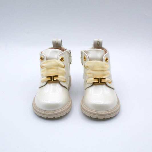 Elisabetta Franchi tronchetto milk