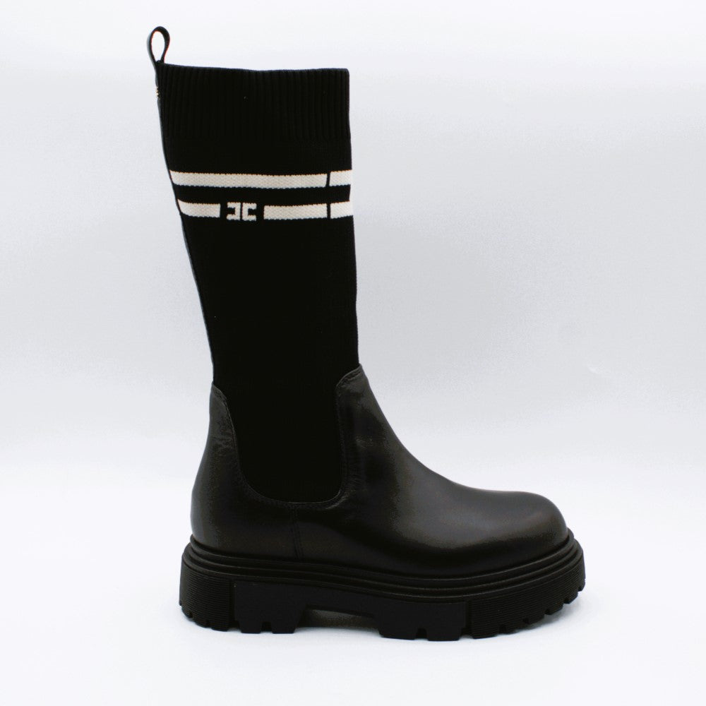 Elisabetta Franchi stivale calza alto