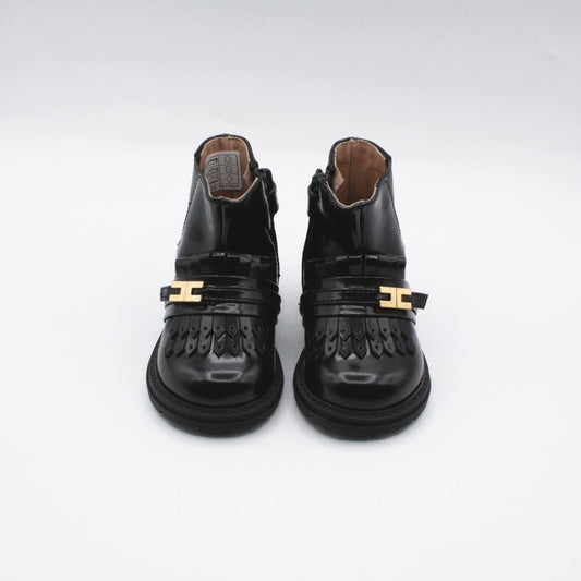 Elisabetta Franchi baby tronchetto frangia