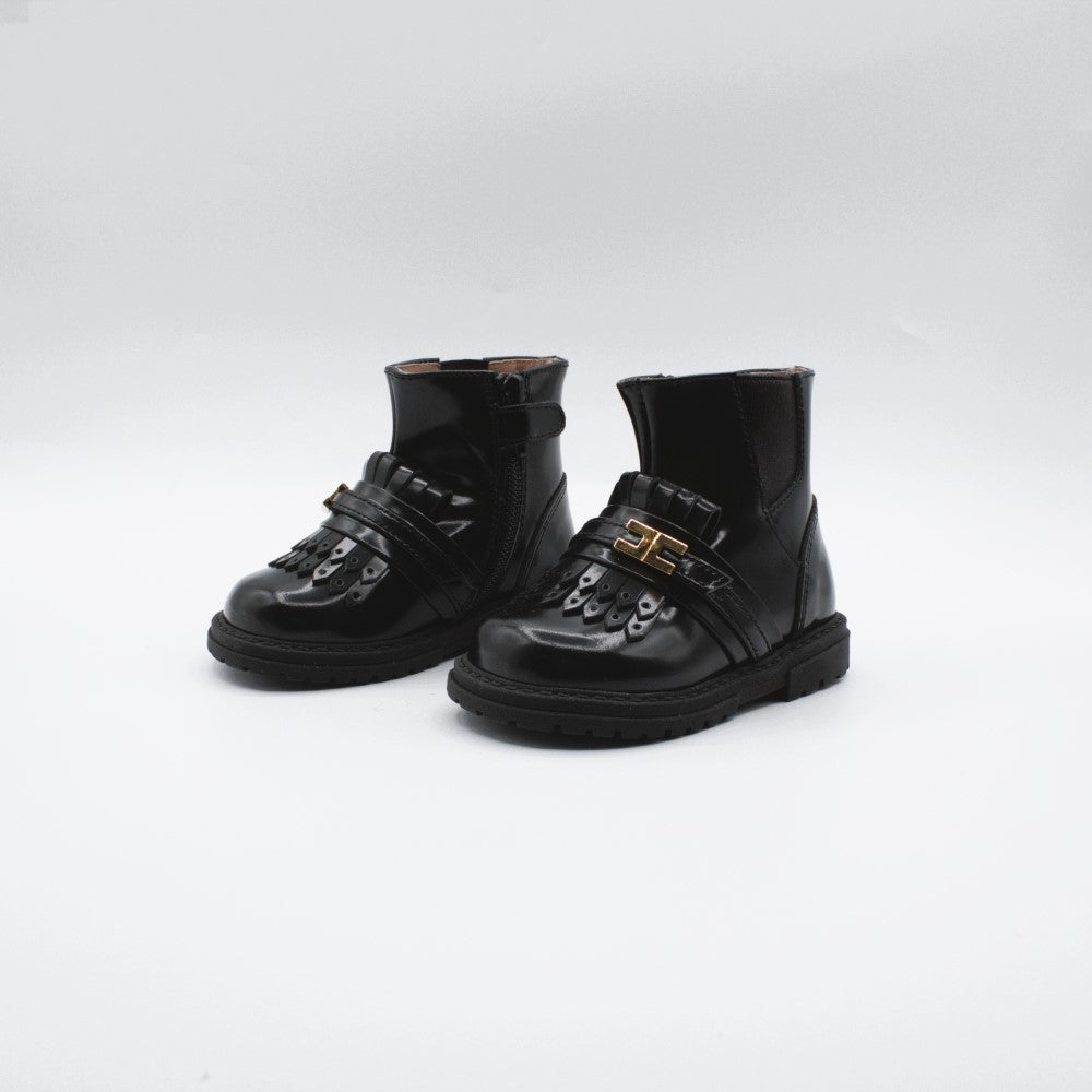 Elisabetta Franchi baby tronchetto frangia