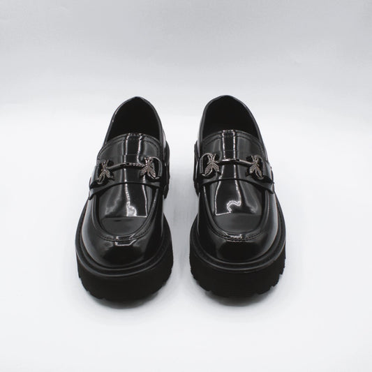 Patrizia Pepe mocassino morsetto fumo