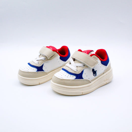 Ralph Lauren sneakers grigio rosso blu