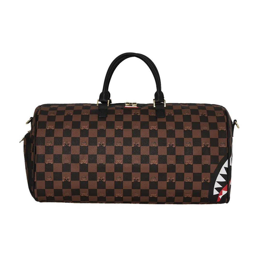 Sprayground borsone viaggio check
