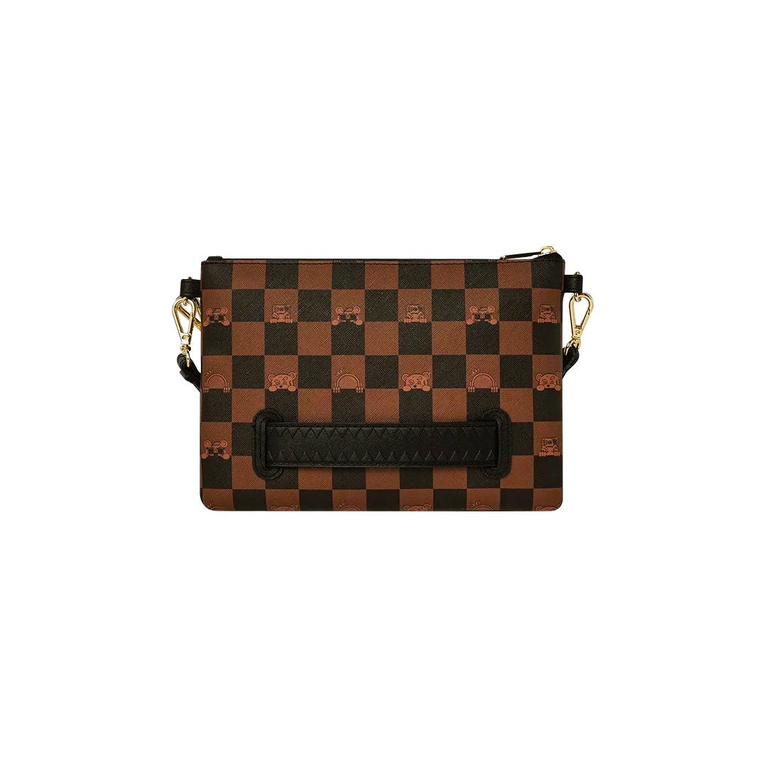 Sprayground pochette check