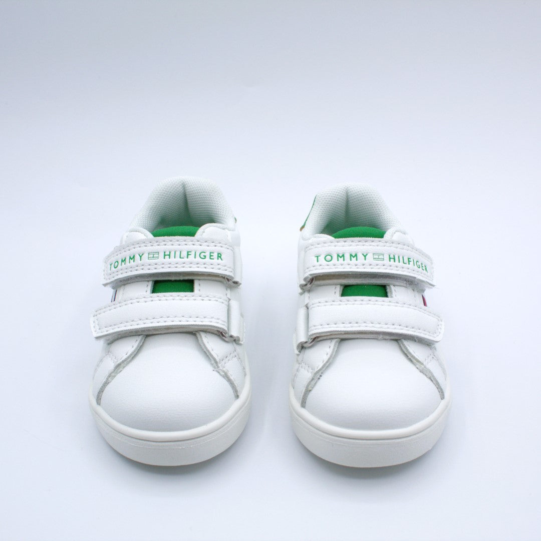 Tommy Hilfiger sneakers doppio velcro interno verde