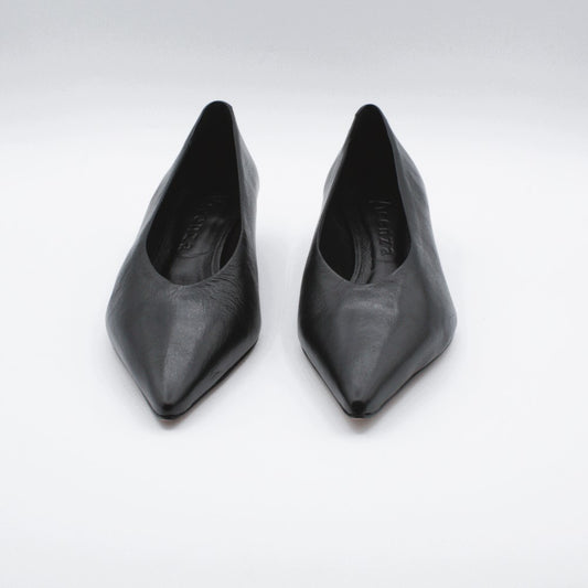 Vicenza ballerina tacco tondo