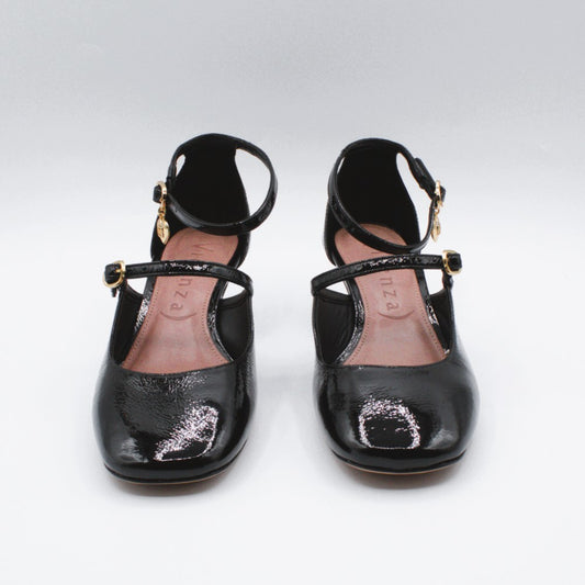 Vicenza mary jane vernice doppio cinturino