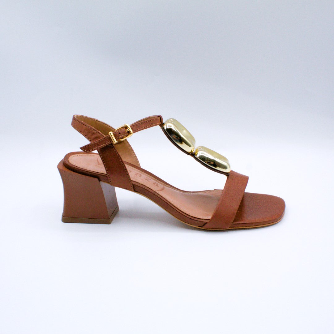 Vicenza sandalo cognac