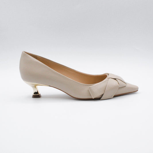 Cecconello decolletè fiocco off white