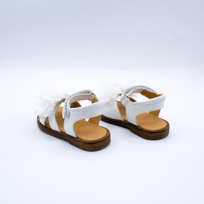 Dianetti sandalo fiore bianco