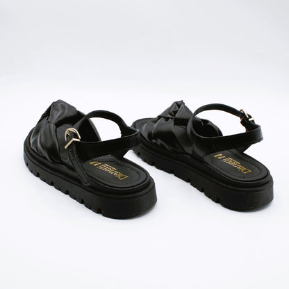 Dianetti sandalo fiocco in pelle