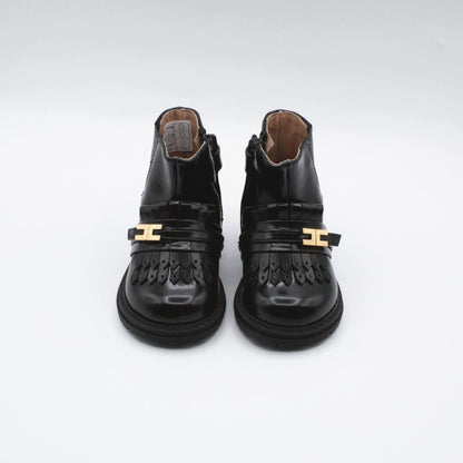 Elisabetta Franchi baby tronchetto frangia