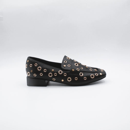 Gioseppo mocassino borchie oro