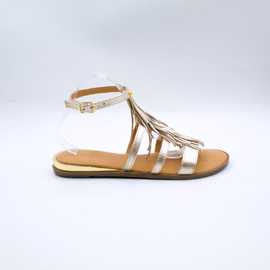 Gioseppo sandalo Platinum frangia