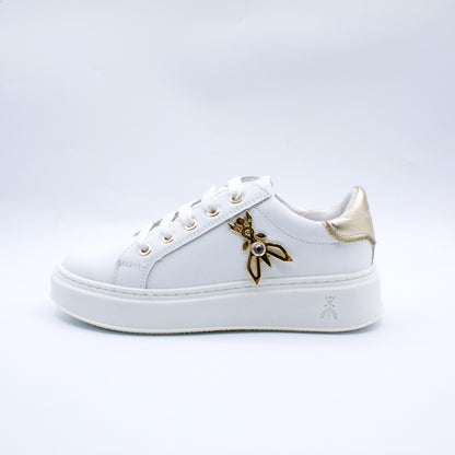 Patrizia Pepe sneakers inserti oro
