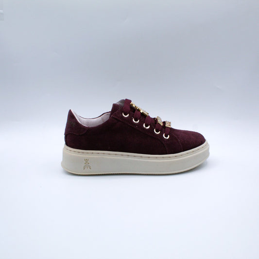 Patrizia Pepe sneakers crosta burgundy