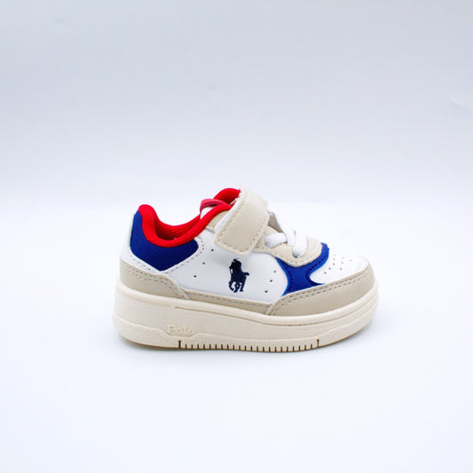 Ralph Lauren sneakers grigio rosso blu