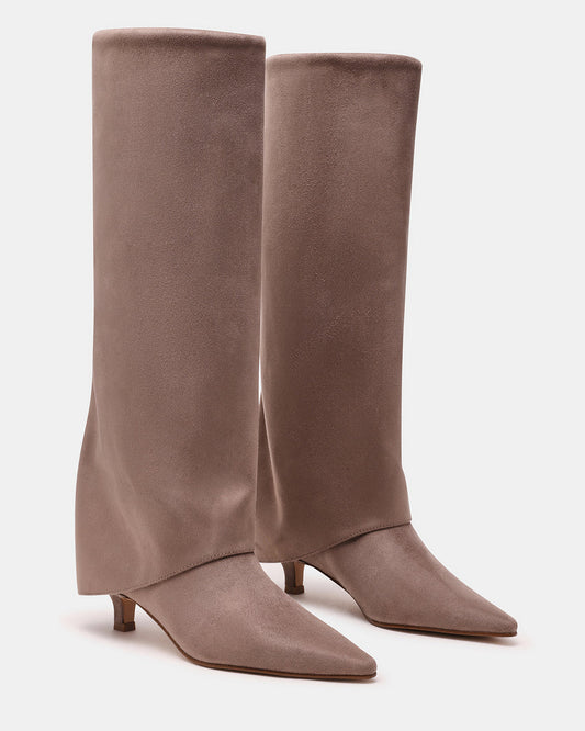 Steve Madden stivale alto camoscio