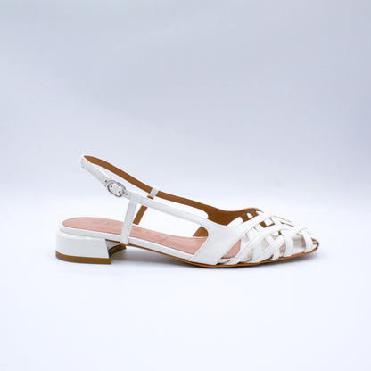 Vicenza slingback branco