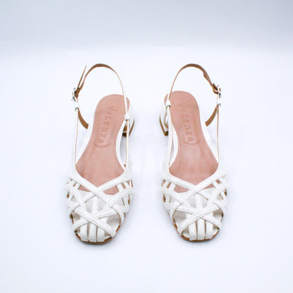 Vicenza slingback branco
